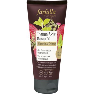 Farfalla - GLMGTA ThermoAktiv - Gel de Massage - Publicité Farfalla - GLMGTA ThermoAktiv - Gel de Massage - Publicité