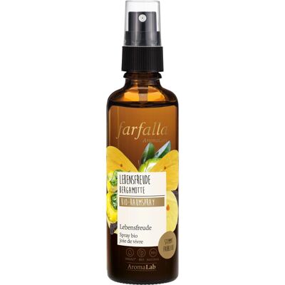 Farfalla Joie de vivre - Bergamote - spray d'ambiance - Publicité Farfalla Joie de vivre - Bergamote - spray d'ambiance - Publicité