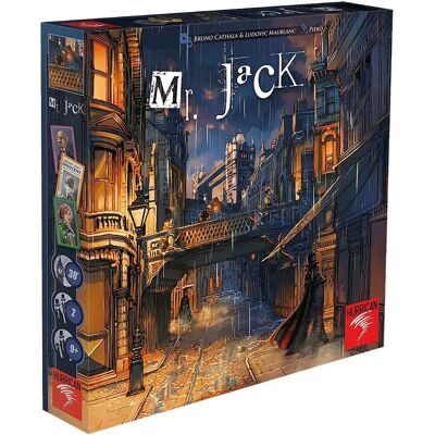 Hurrican Mr. Jack - Jeu de Détective - Édition 2021 - Publicité Hurrican Mr. Jack - Jeu de Détective - Édition 2021 - Publicité