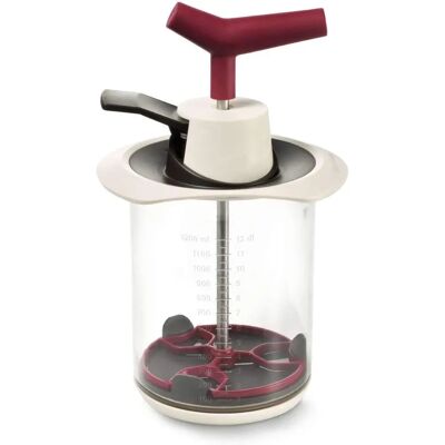 Betty Bossi Batter Maker - 2 en 1 Batidor de huevos - Batidor, Mezclador de masa, Calidad extra Betty Bossi Batter Maker - 2 en 1 Batidor de huevos - Batidor, Mezclador de masa, Calidad extra