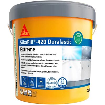 Sika - Fill 420 Extreme - Blanco - Membrana impermeabilizante líquida Sika - Fill 420 Extreme - Blanco - Membrana impermeabilizante líquida