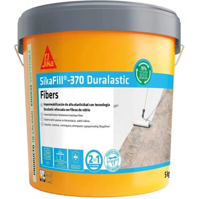 Sika - Fill 370 Fibers - Gris - Revestimiento impermeabilizante Sika - Fill 370 Fibers - Gris - Revestimiento impermeabilizante