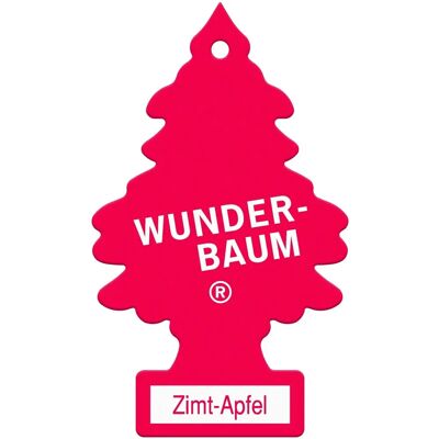 Wunderbaum 134231 - Désodorisant arbre magique pomme cannelle - Publicité Wunderbaum 134231 - Désodorisant arbre magique pomme cannelle - Publicité