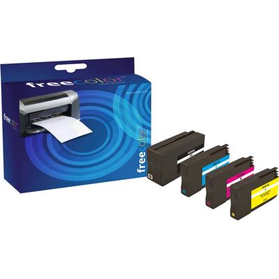 Freecolor HP43AE-INK4-FRC - Cartuccia toner - Multicolore Freecolor HP43AE-INK4-FRC - Cartuccia toner - Multicolore