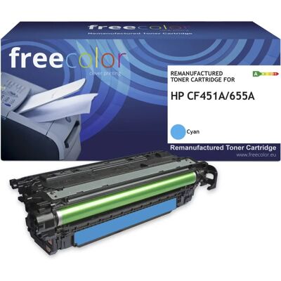 Cartucho de tóner Freecolor K18243F7 Cyan - Suministros para impresoras Cartucho de tóner Freecolor K18243F7 Cyan - Suministros para impresoras