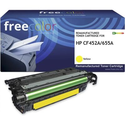 Freecolor M652Y-FRC Toner - Gelb, 10500 Seiten Freecolor M652Y-FRC Toner - Gelb, 10500 Seiten