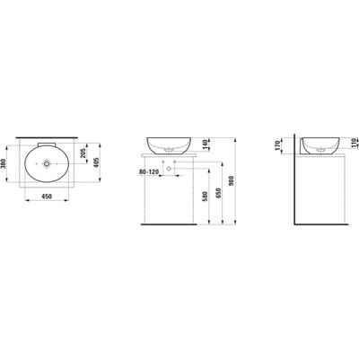 Lavabo Ovalado Blanco Mate de Laufen - Lavabo de Baño Lavabo Ovalado Blanco Mate de Laufen - Lavabo de Baño