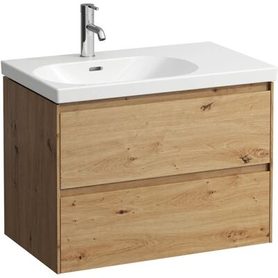 Laufen Lani mueble de baño 750x515x445mm - 2 cajones SoftClose - Roble Salvaje Laufen Lani mueble de baño 750x515x445mm - 2 cajones SoftClose - Roble Salvaje