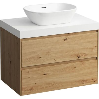 Encimera de lavabo Laufen Lani - Encimera de lavabo, Marca: Laufen, Modelo: H404551112, Color: Eiche Salvaje Encimera de lavabo Laufen Lani - Encimera de lavabo, Marca: Laufen, Modelo: H404551112, Color: Eiche Salvaje