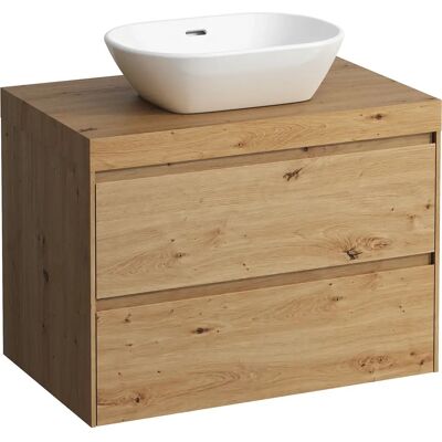 Encimera de lavabo Laufen Lani - Sistema modular en Roble Silvestre Encimera de lavabo Laufen Lani - Sistema modular en Roble Silvestre