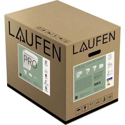Laufen Pro Juego de WC Suspenso Compacto con Asiento y Tapa Laufen Pro Juego de WC Suspenso Compacto con Asiento y Tapa