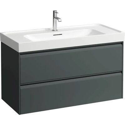 LAUFEN Meda Mueble de lavabo suspendido con 2 cajones LAUFEN Meda Mueble de lavabo suspendido con 2 cajones