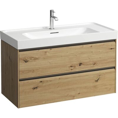 Gabinete de lavabo empotrado Laufen MEDA - 2 Cajones, Diseño suizo moderno Gabinete de lavabo empotrado Laufen MEDA - 2 Cajones, Diseño suizo moderno