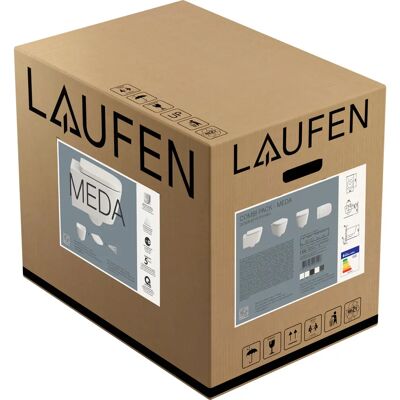 Laufen Meda Juego de inodoro suspendido Silent Flush - Inodoro suspendido Laufen Meda Juego de inodoro suspendido Silent Flush - Inodoro suspendido