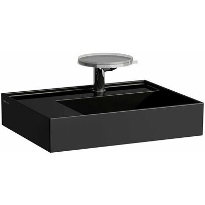 Lavabo KARTELL 600x460 mm, scaffale a sinistra, senza troppo pieno - LAUFEN Lavabo KARTELL 600x460 mm, scaffale a sinistra, senza troppo pieno - LAUFEN