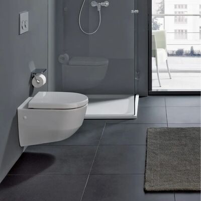 LAUFEN Weiß Wand-WC Compact, spülrandlos, H820965 - Toilette LAUFEN Weiß Wand-WC Compact, spülrandlos, H820965 - Toilette