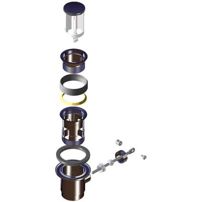 LAUFEN Modèle H8983020000001 - Vanne d'évacuation avec manchon à compression - Publicité LAUFEN Modèle H8983020000001 - Vanne d'évacuation avec manchon à compression - Publicité