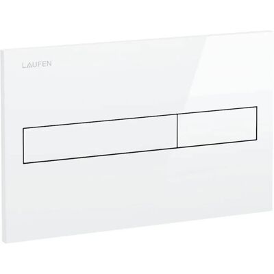 LAUFEN H895661 Placă de spălare dublă - Placă de spălat WC LAUFEN H895661 Placă de spălare dublă - Placă de spălat WC