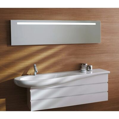 Lavabo Laufen Alessi Uno - Sottopiano, 1 foro, troppopieno, mensola a destra - Lavabo Lavabo Laufen Alessi Uno - Sottopiano, 1 foro, troppopieno, mensola a destra - Lavabo