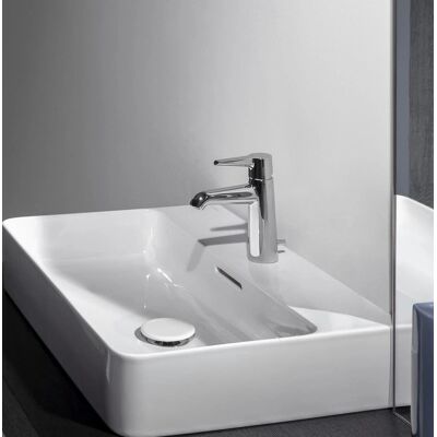 Lavabo suspendido Laufen VAL - 550x420mm, 1 orificio, Blanco Lavabo suspendido Laufen VAL - 550x420mm, 1 orificio, Blanco