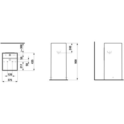 Laufen Modell H8113310208151 - Waschtisch mit 2 Löchern Laufen Modell H8113310208151 - Waschtisch mit 2 Löchern