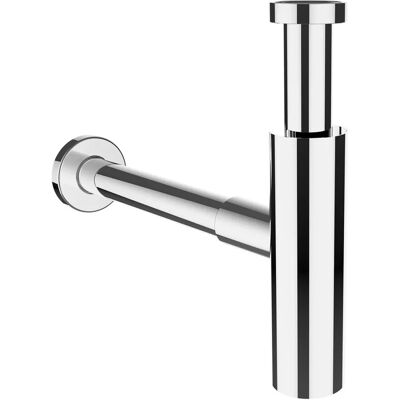 Sifón LAUFEN DN32 - Cromado - Tubo de drenaje extendido - Sifón Sifón LAUFEN DN32 - Cromado - Tubo de drenaje extendido - Sifón