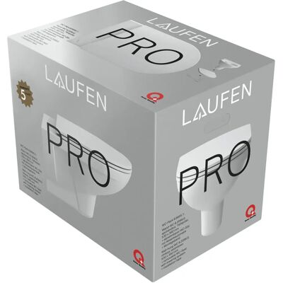 Conjunto de Inodoro LAUFEN Pro - Suspendido, Doble descarga, Sin borde Conjunto de Inodoro LAUFEN Pro - Suspendido, Doble descarga, Sin borde