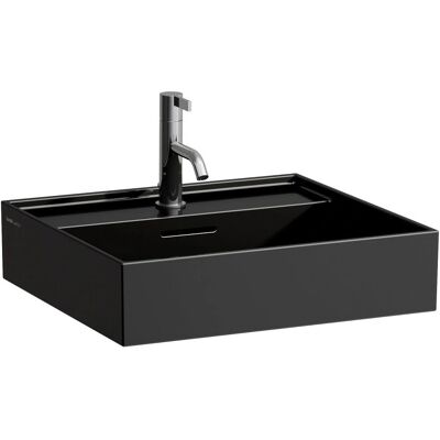 Lavabo da Parete Laufen - 500x460 - Ceramica Zaffiro Nera Lavabo da Parete Laufen - 500x460 - Ceramica Zaffiro Nera