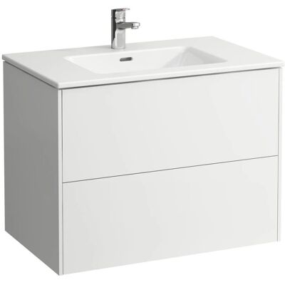 Laufen Pro S Set Base - Waschtisch, 2 Schubladen, 800x500mm, Weiß glänzend Laufen Pro S Set Base - Waschtisch, 2 Schubladen, 800x500mm, Weiß glänzend