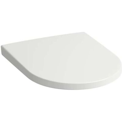 Siège WC LAUFEN Navia - Blanc, Rembourrage souple, Détachable, 445x370mm - Publicité Siège WC LAUFEN Navia - Blanc, Rembourrage souple, Détachable, 445x370mm - Publicité