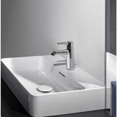 Lavabo a parete Laufen VAL, 1 foro, bianco opaco - Lavabo Lavabo a parete Laufen VAL, 1 foro, bianco opaco - Lavabo