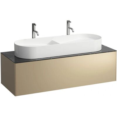 Elemento Cassetto LAUFEN Sonar - Oro/ Nero Marquina - A Parete Elemento Cassetto LAUFEN Sonar - Oro/ Nero Marquina - A Parete
