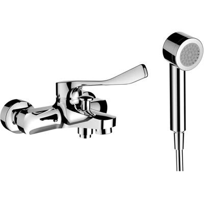 Laufen Citypro Liberty Wannenarmatur - Aufputz, für zwei, mit Handbrause & Schlauch Laufen Citypro Liberty Wannenarmatur - Aufputz, für zwei, mit Handbrause & Schlauch