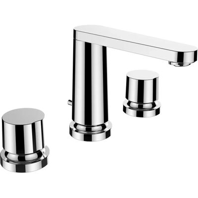 Laufen Classic Mezclador de lavabo de 3 orificios Cromo Laufen Classic Mezclador de lavabo de 3 orificios Cromo