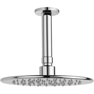 Laufen - Conjunto de ducha lluvia D=206mm Montaje en techo Cromo Laufen - Conjunto de ducha lluvia D=206mm Montaje en techo Cromo