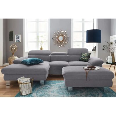 COTTA Driver L-Form Sofa - Chenille, Recamiere links, ohne Bettfunktion COTTA Driver L-Form Sofa - Chenille, Recamiere links, ohne Bettfunktion