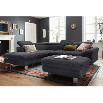 COTTA Driver L-Form Sofa - L-förmiges Sofa mit linker Ottomane COTTA Driver L-Form Sofa - L-förmiges Sofa mit linker Ottomane