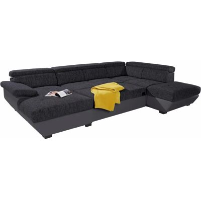 COTTA Speedway U-Form Sofa - U-Form mit Bettfunktion COTTA Speedway U-Form Sofa - U-Form mit Bettfunktion
