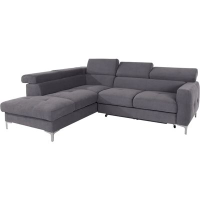 COTTA Sammy L-Form Sofa - Modern, Reversible Ottoman, Adjustable Headrest COTTA Sammy L-Form Sofa - Modern, Reversible Ottoman, Adjustable Headrest