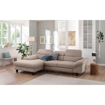 Home affaire Pilot L-Form Ecksofa Beige Stoff - Sofa Home affaire Pilot L-Form Ecksofa Beige Stoff - Sofa