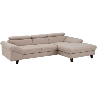 Home affaire Pilot L-Form Sofa - Strapazierfähiges Beige 3-Sitzer Home affaire Pilot L-Form Sofa - Strapazierfähiges Beige 3-Sitzer