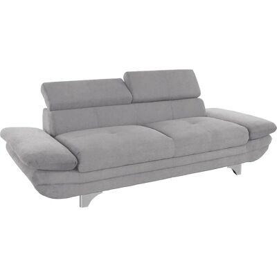 COTTA Enterprise 2,5-Sitzer Sofa - Chenille, Verstellbarer Kopfstütze COTTA Enterprise 2,5-Sitzer Sofa - Chenille, Verstellbarer Kopfstütze