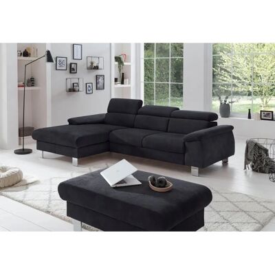 COTTA Komaris L-Form Mikrofaser-Sofa - Sofa COTTA Komaris L-Form Mikrofaser-Sofa - Sofa