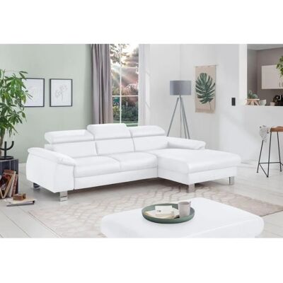 COTTA Komaris L-Form Sofa - Kunstleder - 3 Sitze COTTA Komaris L-Form Sofa - Kunstleder - 3 Sitze