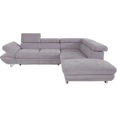 COTTA Enterprise L-Form Sofa - Modernes L-förmiges Sofa mit verstellbarem Kopf- und Armteil COTTA Enterprise L-Form Sofa - Modernes L-förmiges Sofa mit verstellbarem Kopf- und Armteil