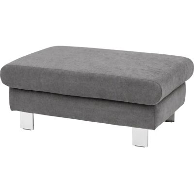 COTTA Komaris Grau Microfaser Polyester Hocker - Hocker COTTA Komaris Grau Microfaser Polyester Hocker - Hocker