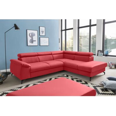 COTTA Komaris L-Form Kunstleder Sofa - Sofa COTTA Komaris L-Form Kunstleder Sofa - Sofa