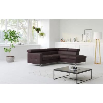 COTTA Sammy L-Form Couch - Naturleder - 239x74x207 cm COTTA Sammy L-Form Couch - Naturleder - 239x74x207 cm