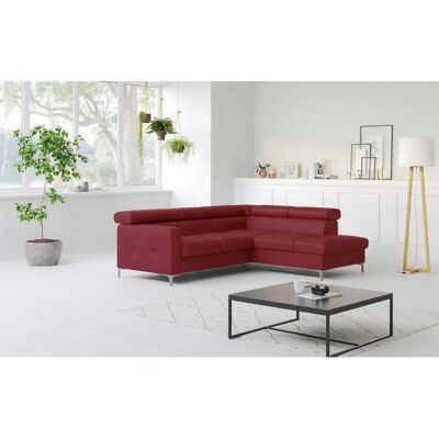 COTTA Sammy L-Form Sofa - rot - 239cm COTTA Sammy L-Form Sofa - rot - 239cm