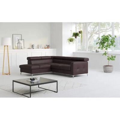 COTTA Sammy L-Form Sofa - Braun - 239x74x207 cm COTTA Sammy L-Form Sofa - Braun - 239x74x207 cm